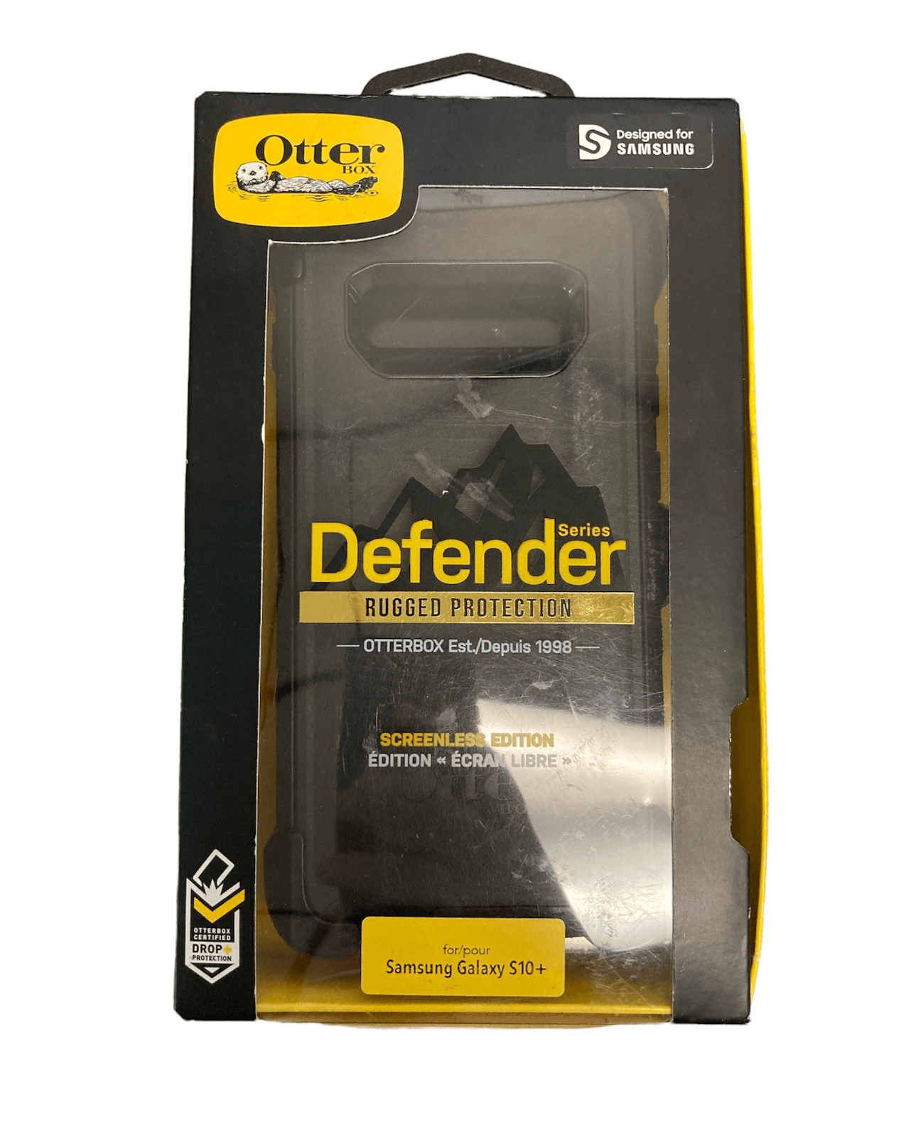 OtterBox 77-61426 Defender Series Rugged Protection Samsung Galaxy S10+, Black