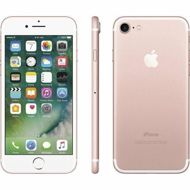 Apple iPhone 7 128GB Rose Gold A1778 (Unlocked to GSM Only)