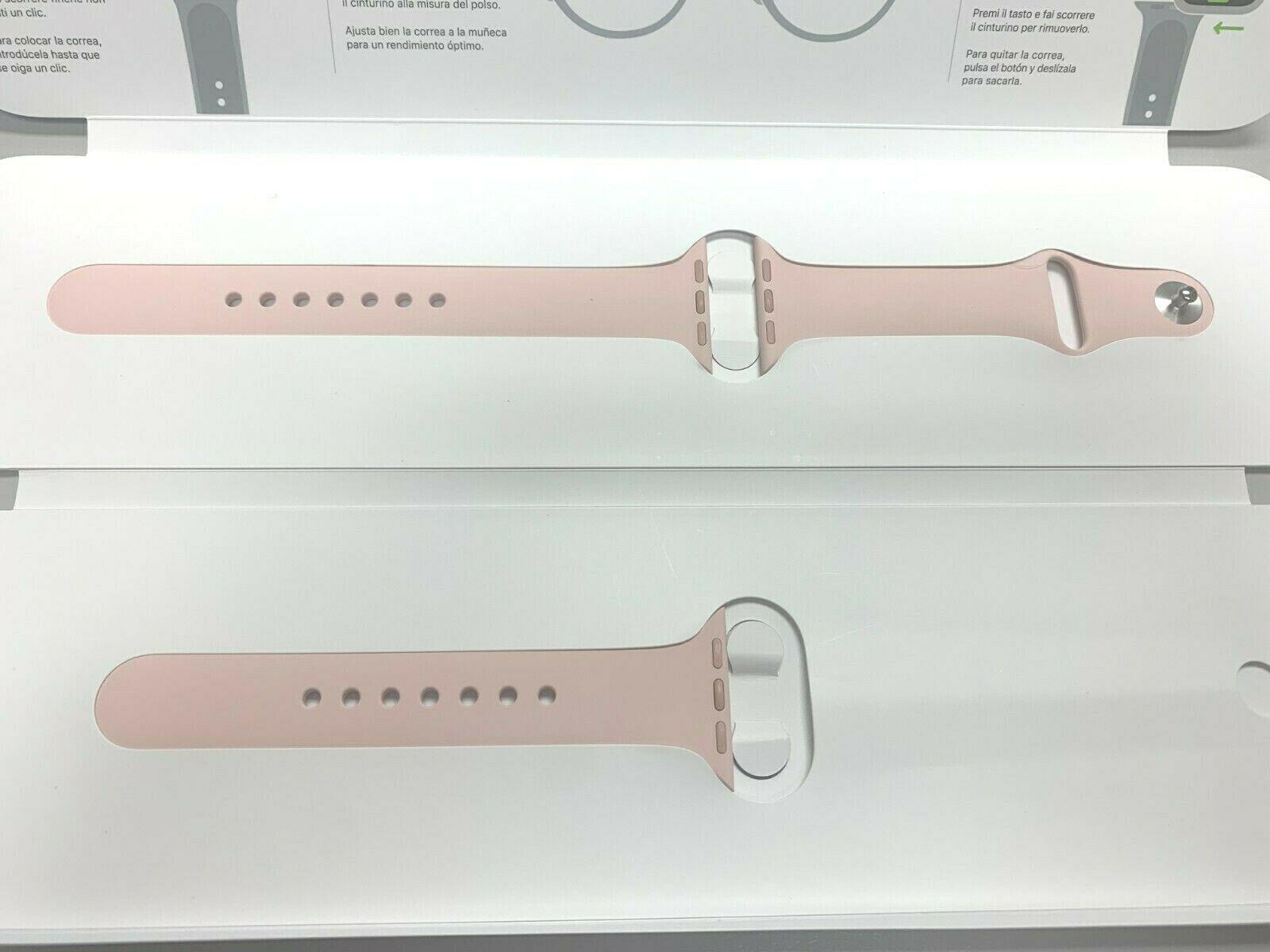 Apple Watch Sport Band 40mm/38mm Pink Sand Stainless Steel Pin MTP72AM/A