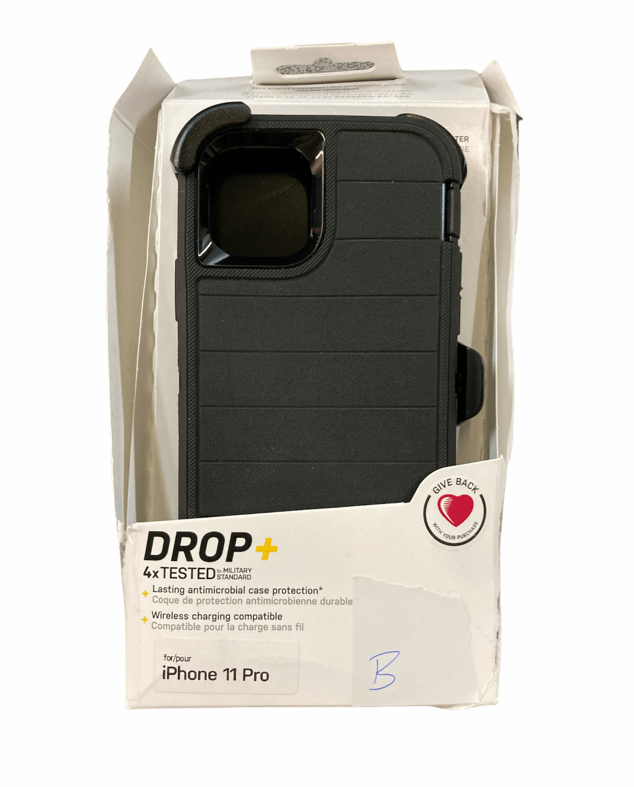 OtterBox 77-63082 for iPhone 11 Pro Black - Drop 4x Tested to Military Standard