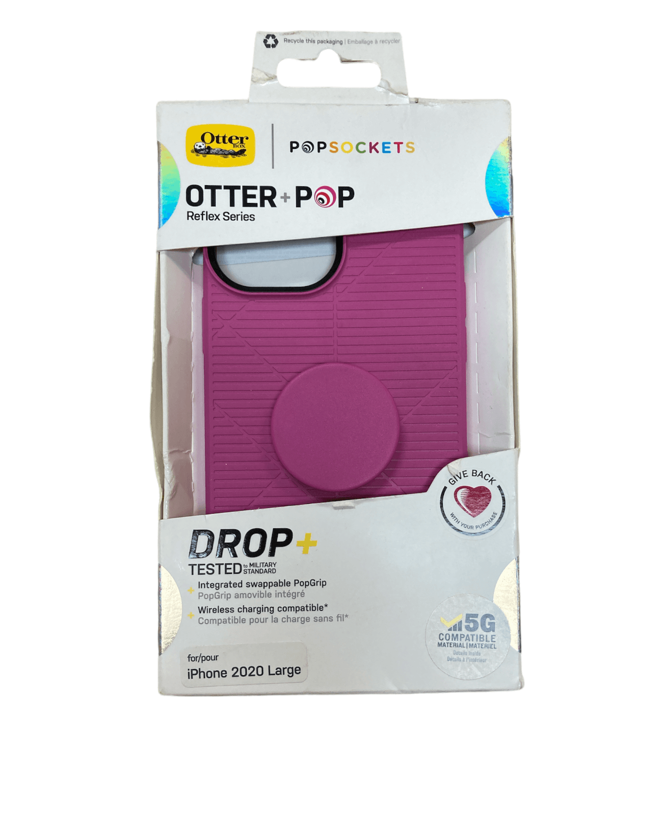 OTTERBOX Otter Pop Reflex Series Case for Apple iPhone 12 Pro Max - Pink