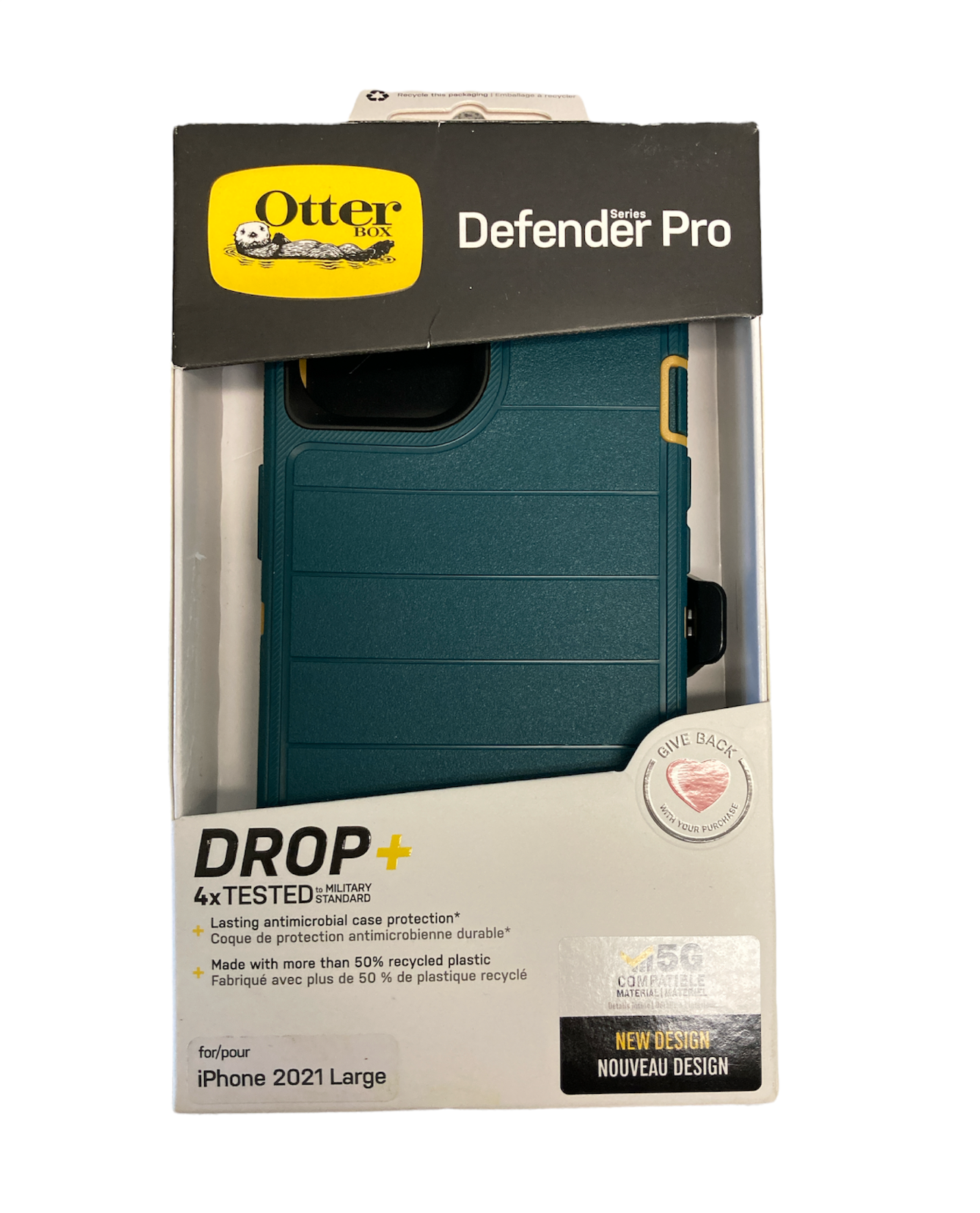 OtterBox 77-85478 Defender Series Pro iPhone 2021 Large, Teal