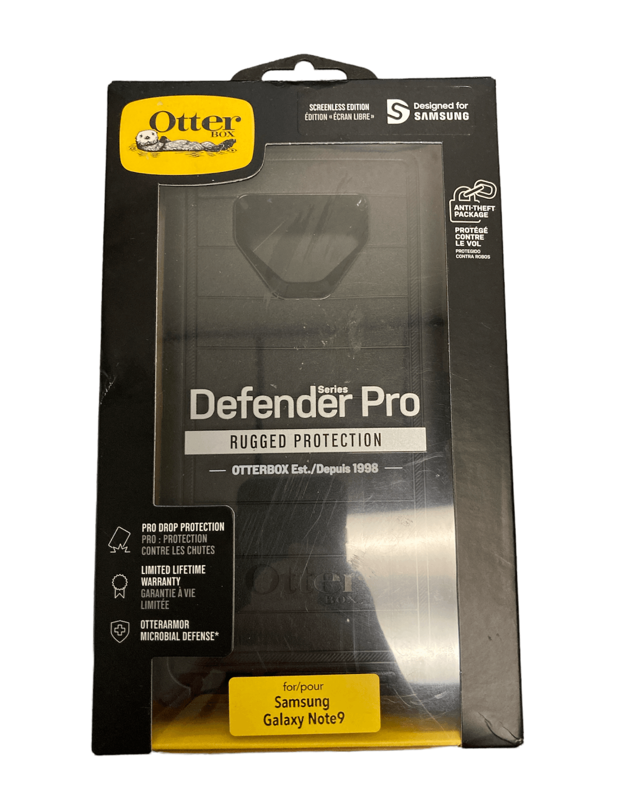 OtterBox 77-59096 Defender Series Pro Samsung Galaxy Note9, Black