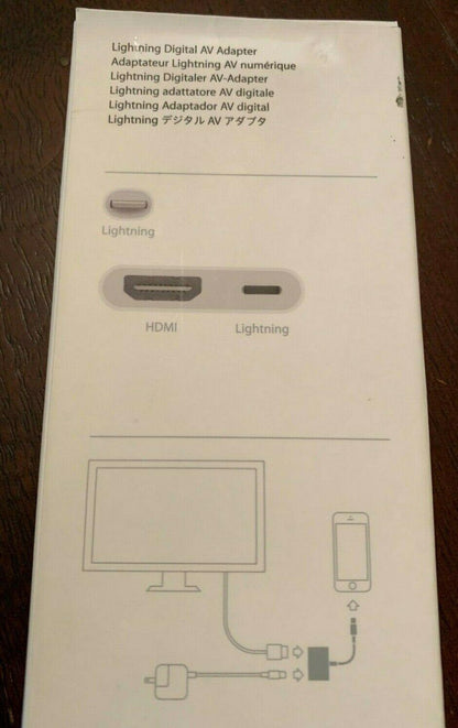 Apple Lightning to HDMI Digital AV Adapter