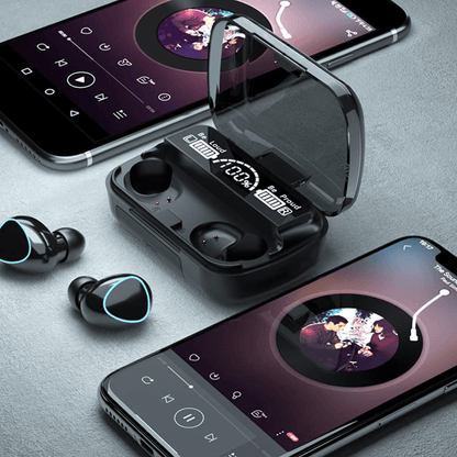 M10 Wireless Earbuds Bluetooth 5.1 TWS 2200mAh Charging Box in Ear Earphones