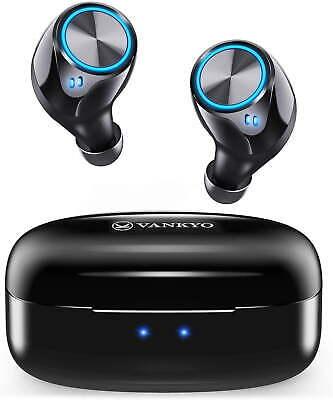 Vankyo X180 True Wireless Bluetooth Earbuds, Black