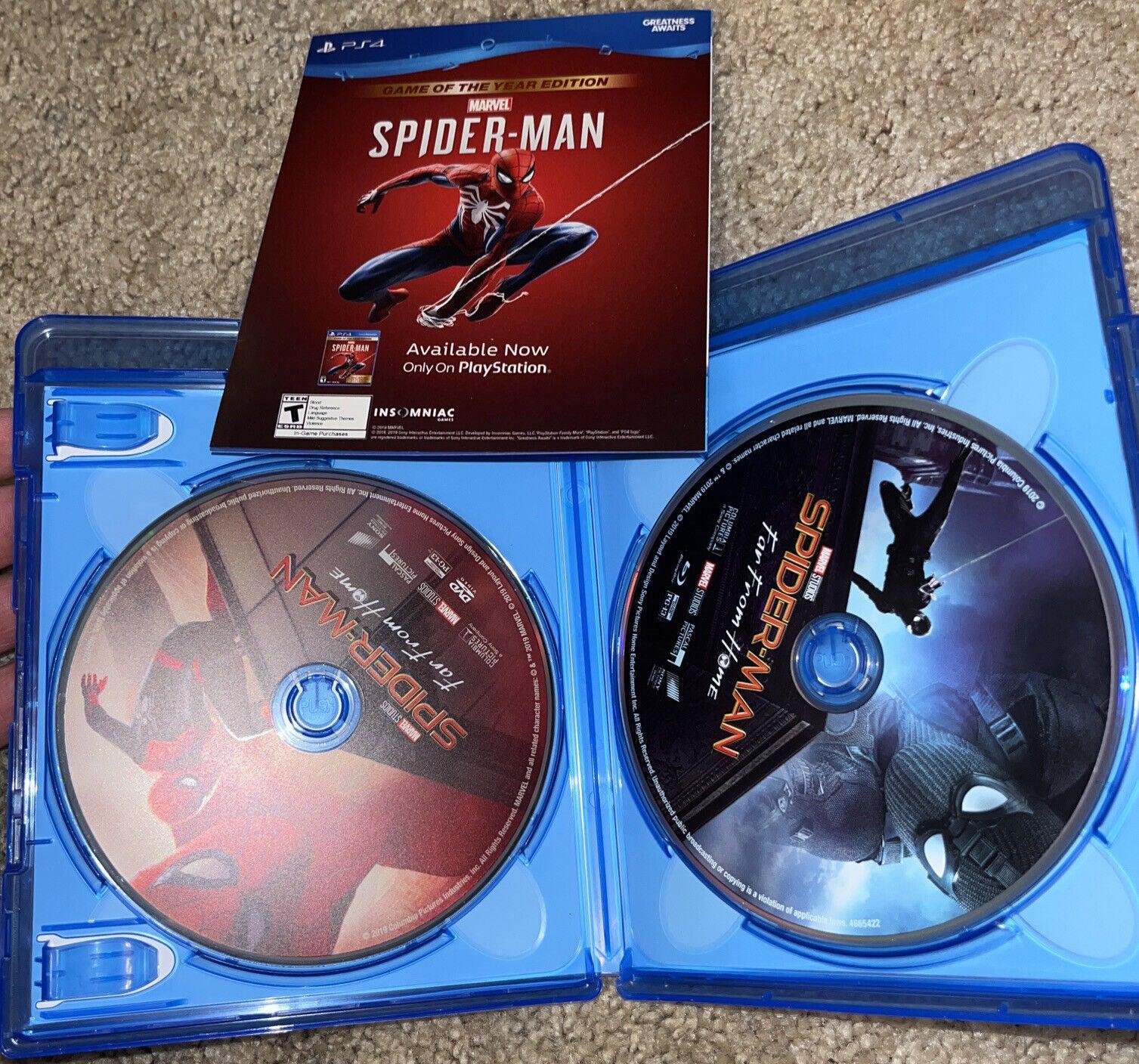 Spider-Man: Far from Home (Blu-Ray + DVD) w/ Slip Cover