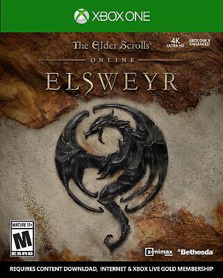 XBOX ONE THE GLDEE SCROLLS ONLINE ELSWEYR