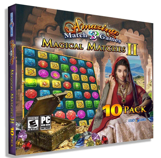 Amazing Match Games: Magical Matches 2 (PC DVD-ROM Software)