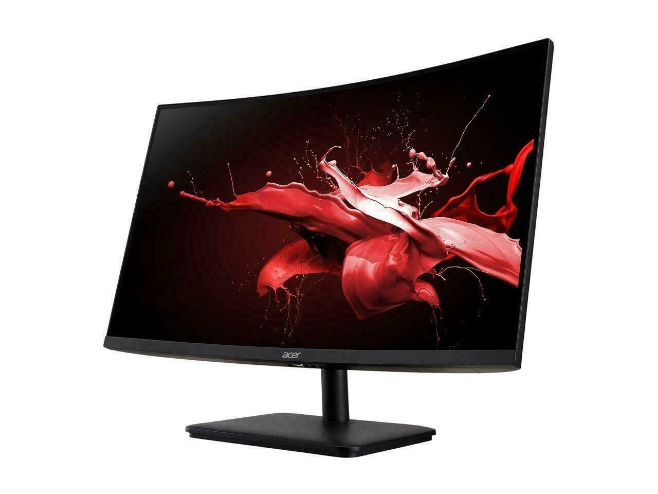 Acer ED270R 27" Curved Gaming Monitor Full HD 1920x1080 165Hz 16:9 5ms VA 250Nit