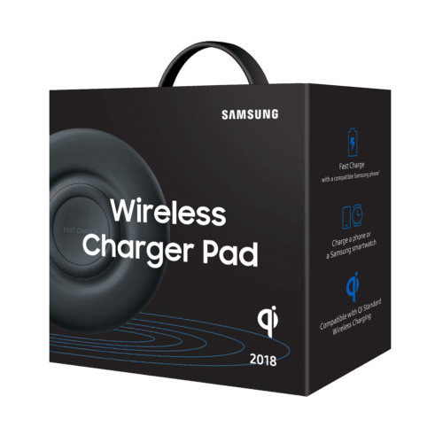 Samsung EP-P3100TBEGUS Qi Wireless Charger Pad, Black