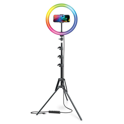 RGB Ring Light with Tripod Stand Kit
