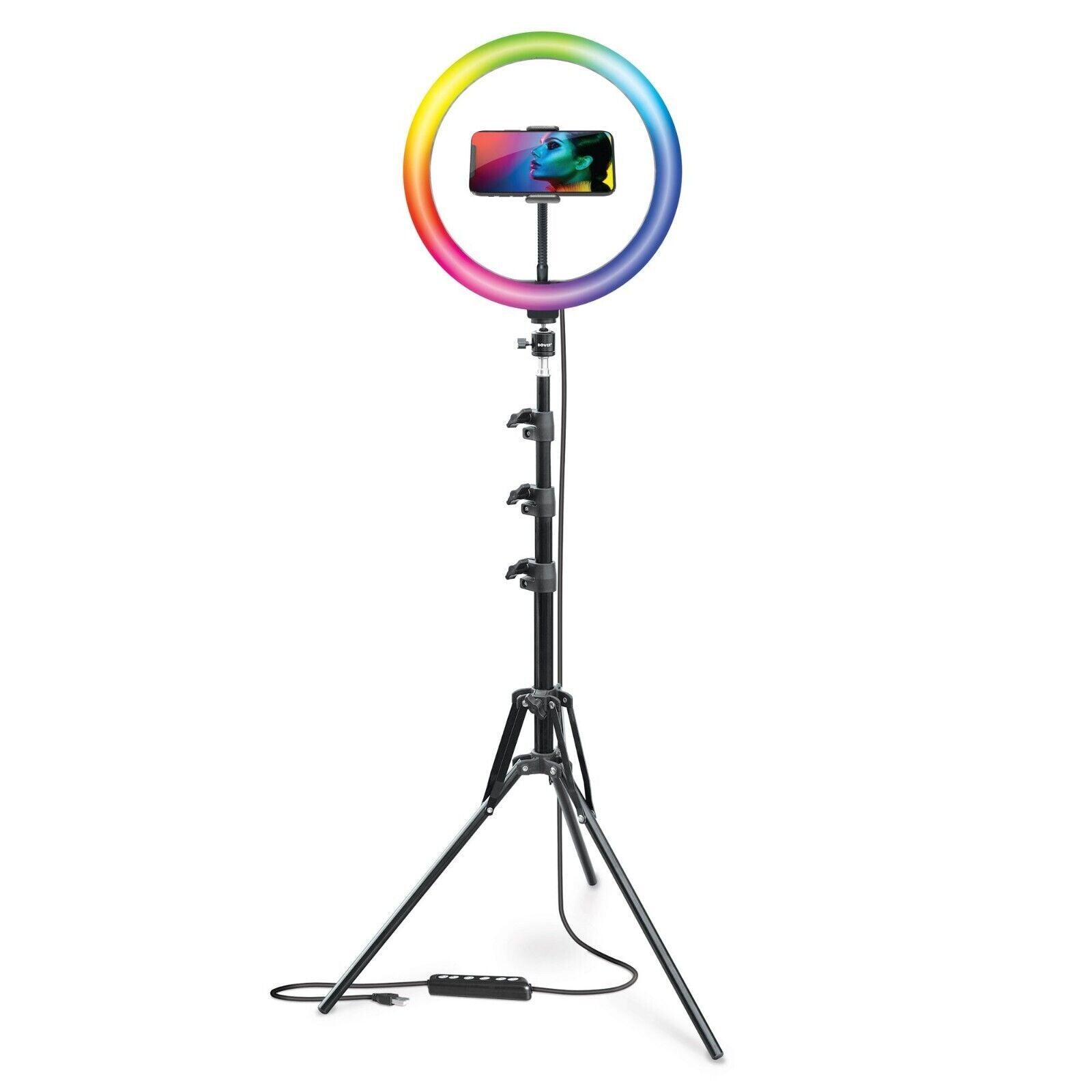 RGB Ring Light with Tripod Stand Kit