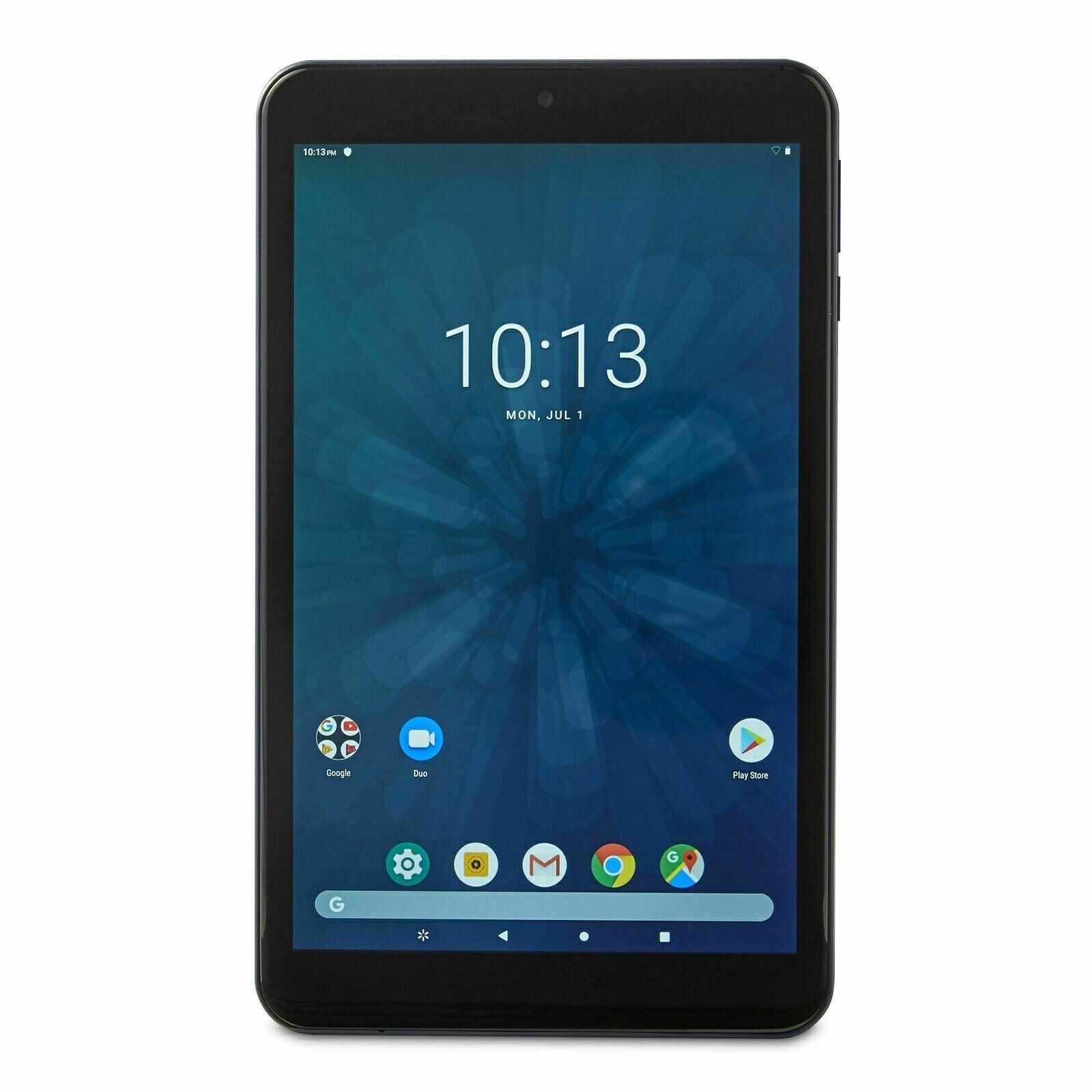 Onn 8" WiFi Touch Android Tablet, 16GB Storage, 2GB RAM, Navy Blue (ONA19TB002)