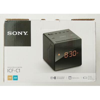 Sony ICICF-C1 FM/AM Clock Radio - Black GB