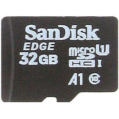 SanDisk Edge 32GB microSDHC Memory Card w/ Adapter