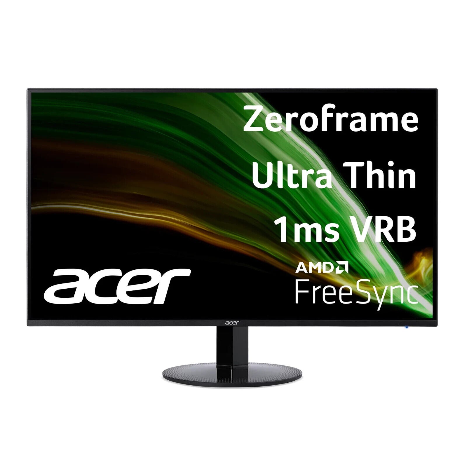Acer 24” FHD Ultra-Thin IPS Monitor w/ AMD FreeSync, 75Hz, 1920x1080 FHD Res 1ms