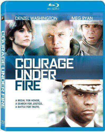 Courage Under Fire (Blu-ray) w/ Meg Ryan, Matt Damon, Denzel Washington - NEW