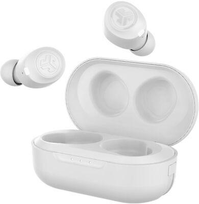 JLab JBuds Air Audio True Wireless Signature Bluetooth Earbuds, White