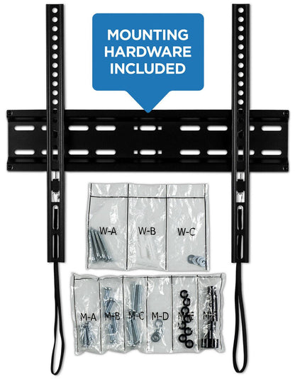 Mount-it! MI9905X Low Profile Fixed Wall TV Mount Bracket Kit For 32"-55" TVs