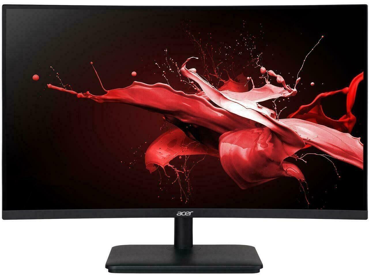 Acer ED270R 27" Curved Gaming Monitor Full HD 1920x1080 165Hz 16:9 5ms VA 250Nit