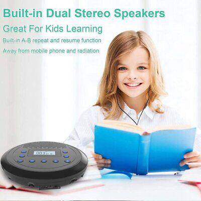 Monodeal Portable Rechargeable CD Player with Speakers