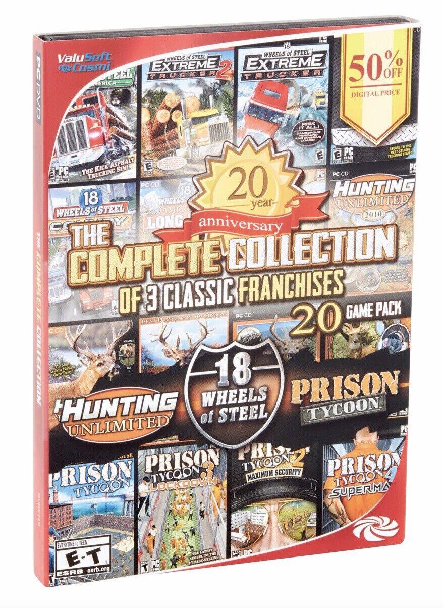 Complete Collection PC Games of 3 Classic Franchises 20 Year Anniversary - READ