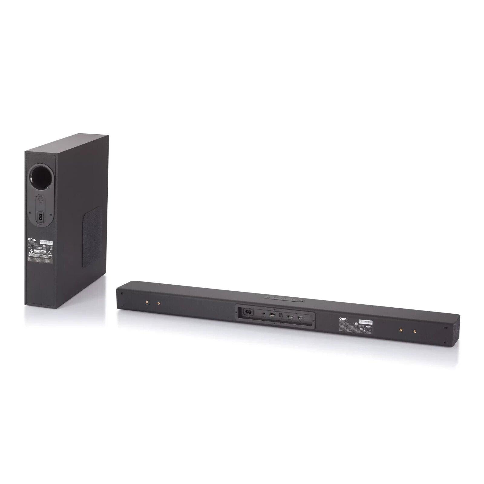 Onn. 36'' outlet 2.1 Soundbar with Wireless Subwoofer