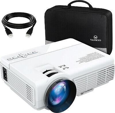 Vankyo Leisure 3 Mini LED Video Projector, White