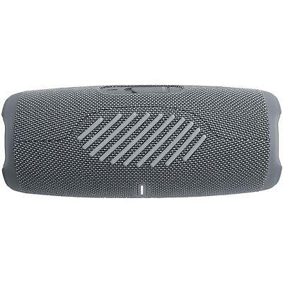 JBL Charge 5 Portable Bluetooth Waterproof Speaker, Gray