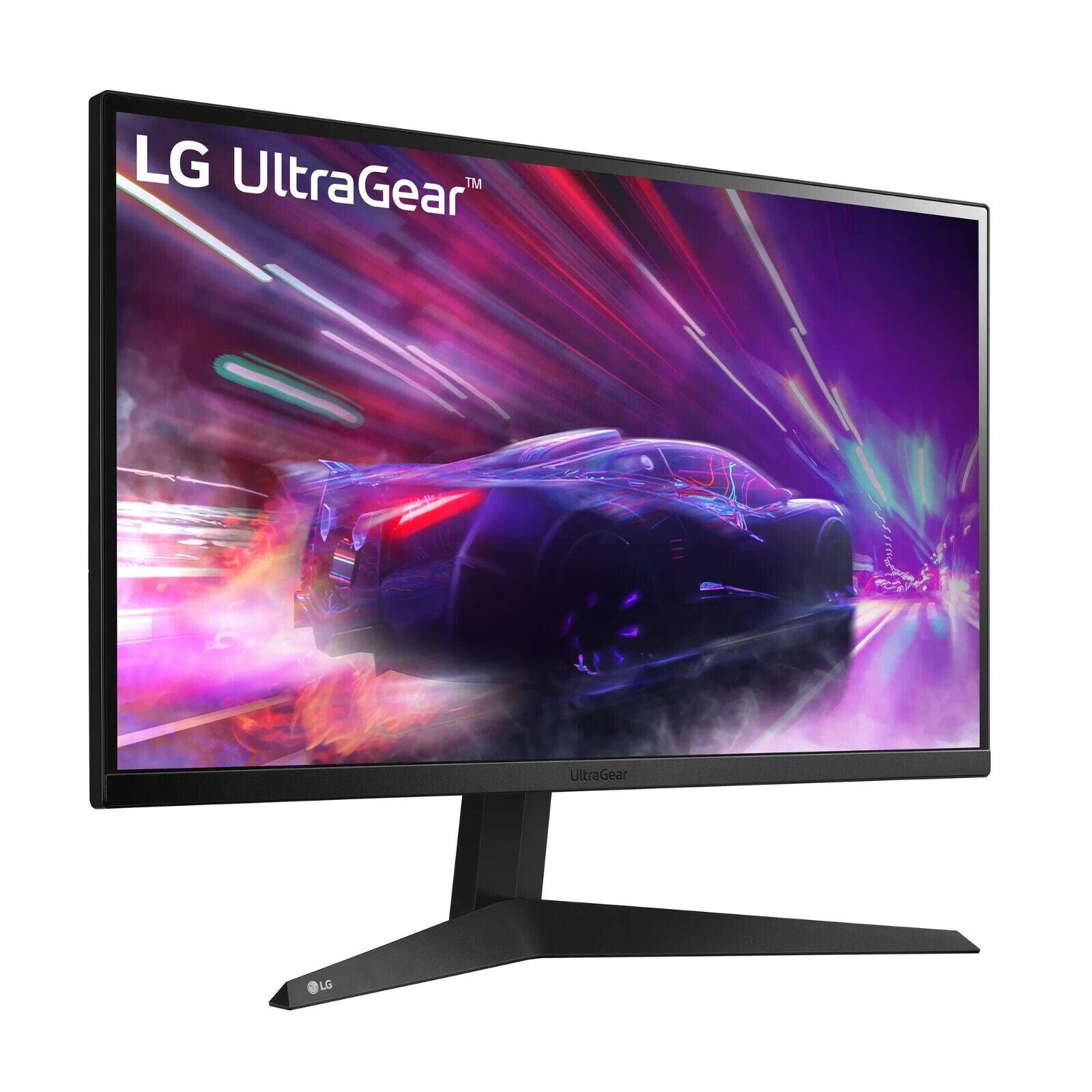 LG 24” UltraGear FHD 1ms 165Hz Gaming Monitor w/AMD FreeSync 24GQ40W-B, Black