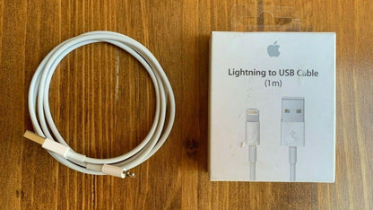 Lightning to USB Charging Cable for iPhone/iPad on Table