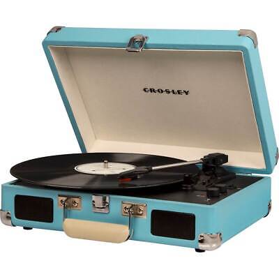 Crosley Cruiser Deluxe Portable Turntable Featuring Built-In Speakers, Bluetooth