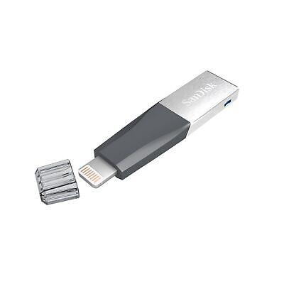 SanDisk 32GB iXpand USB 3.1 Lightning Flash Drive for iPhone/iPad, MFI Certified