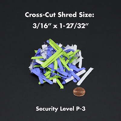 Pen+Gear 6-Sheet Cross-Cut Paper/Credit Card Shredder