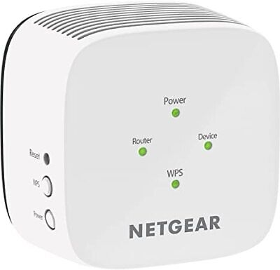 NETGEAR AC1200 Dual Band Wireless Range Extender, White