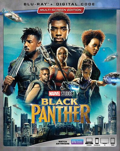 Black Panther (Blu-ray, 2018) w/ Slip Cover