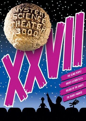 MYSTERY SCIENCE THEATER 3000 VOLUME XXVII 4 DVD Set MST3K