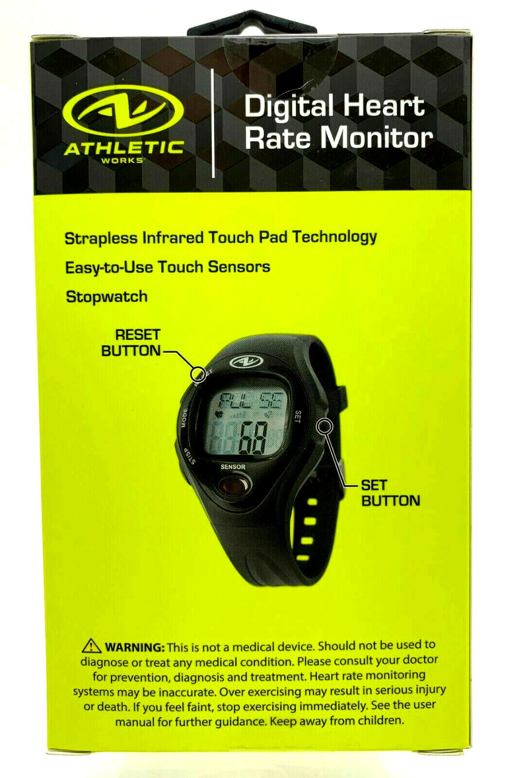 Athletic Works Digital Heart Rate Monitor