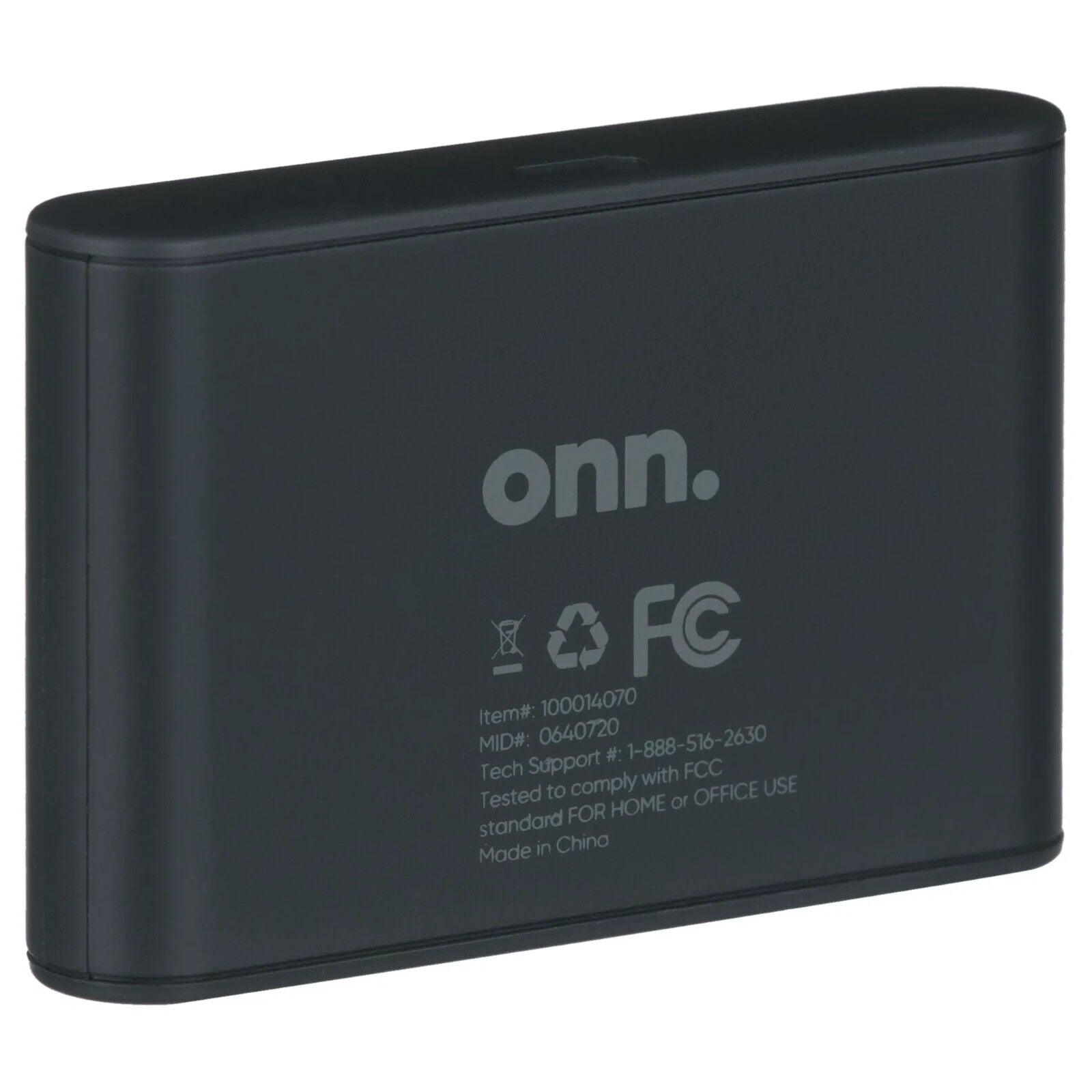 Onn SD, microSD, and CompactFlash (CF) Card Reader Dock (100014070)