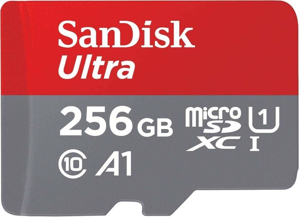 SanDisk 256GB Ultra microSD UHS-I Card, Certified for Chromebooks
