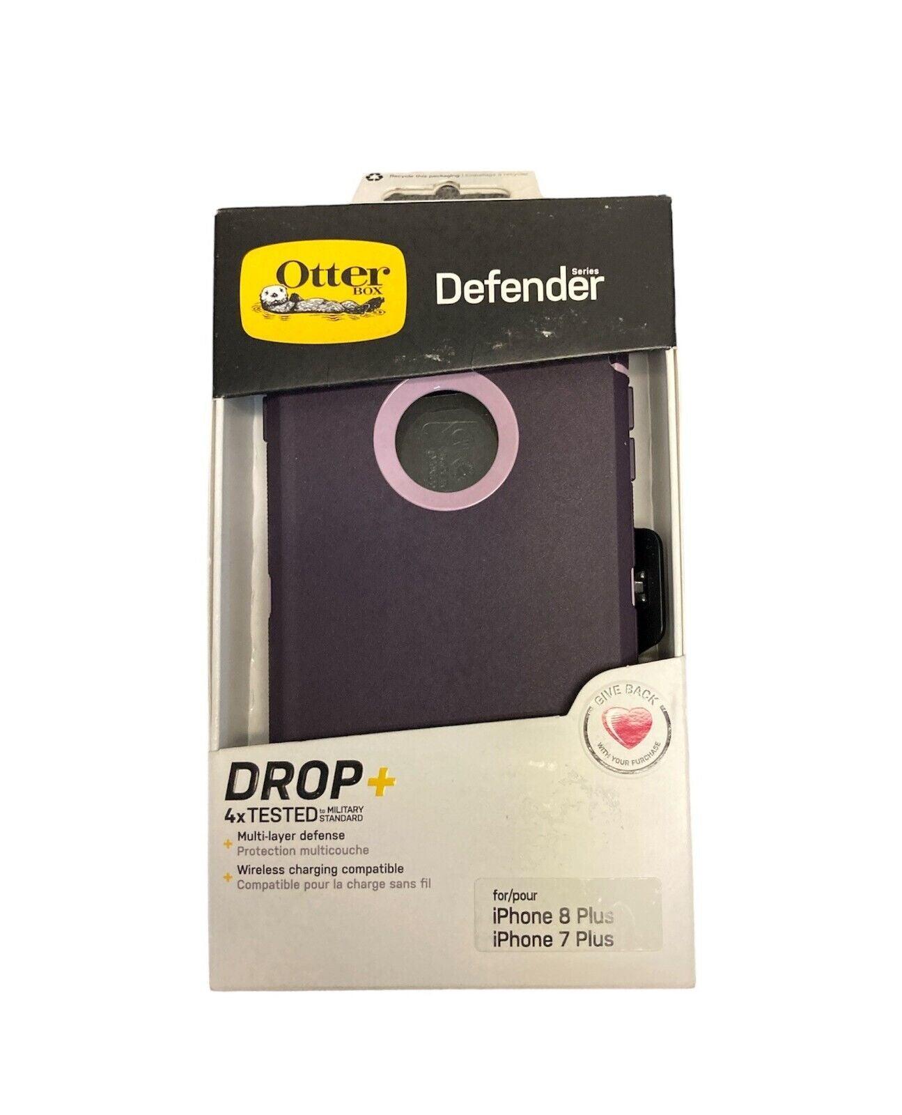 OtterBox 77-56849 Defender Series for iPhone 8 Plus/iPhone 7 Plus -Purple Nebula