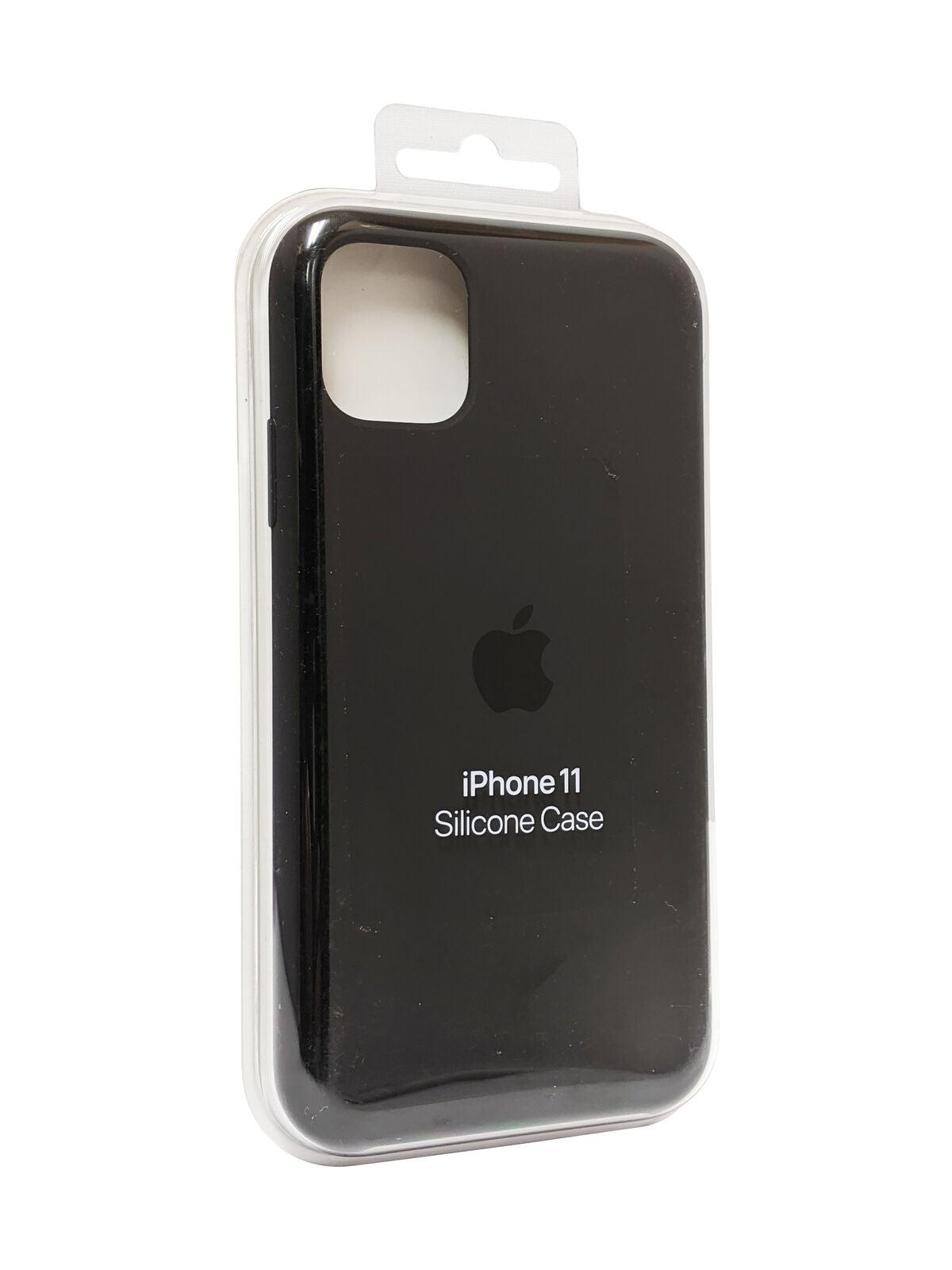 Iphone 11 Black Silicone Case