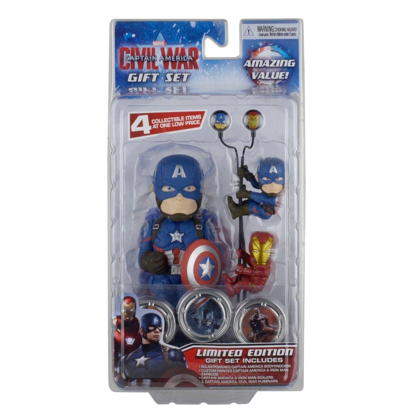Marvel Captain America Civil War Gift Set - Limited Edition - PACKAGING DAMAGED