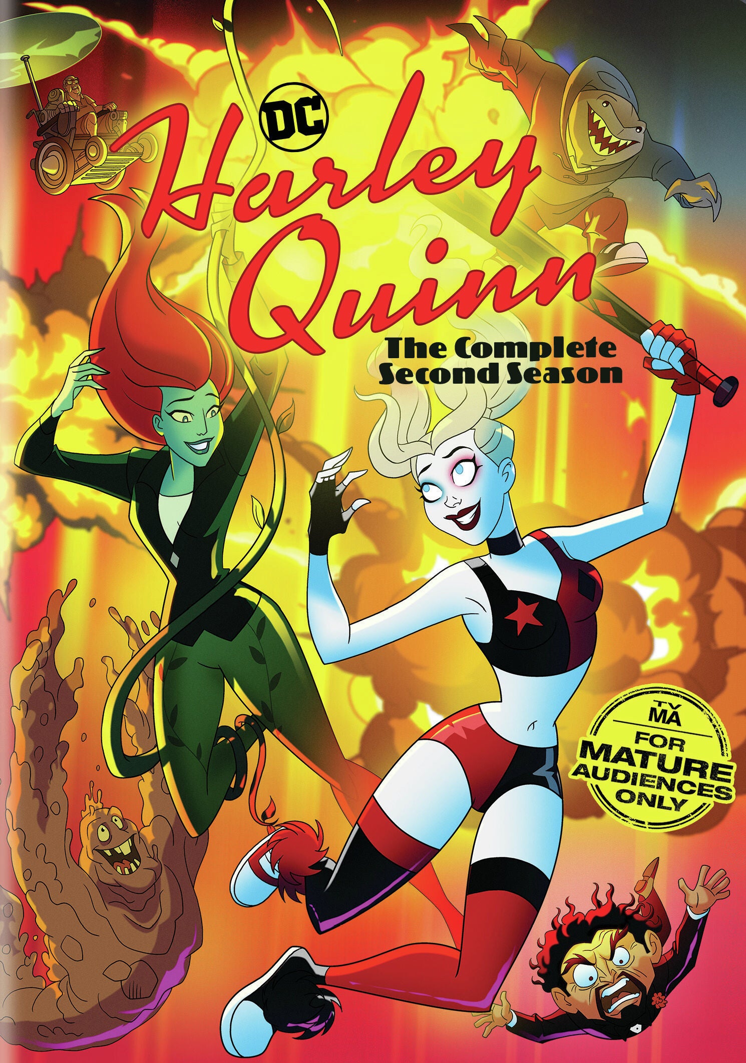 Harley Quinn: The Complete Second Season (DVD) *Slight Case Damage