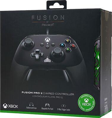 Fusion Pro 2 by Power A Wired Controller for XBox 1516954-01 Black