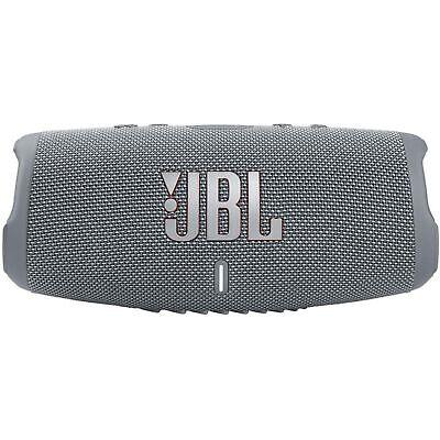 JBL Charge 5 Portable Bluetooth Waterproof Speaker, Gray