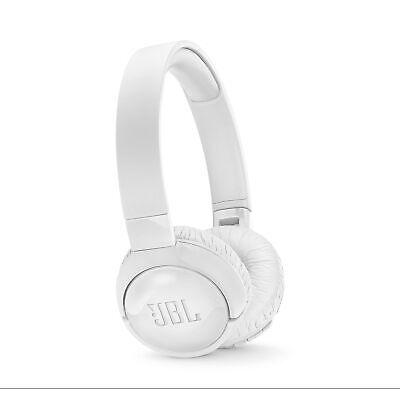 JBL Tune 600BTNC Wireless On-Ear Active Noise-Cancelling Headphones, White