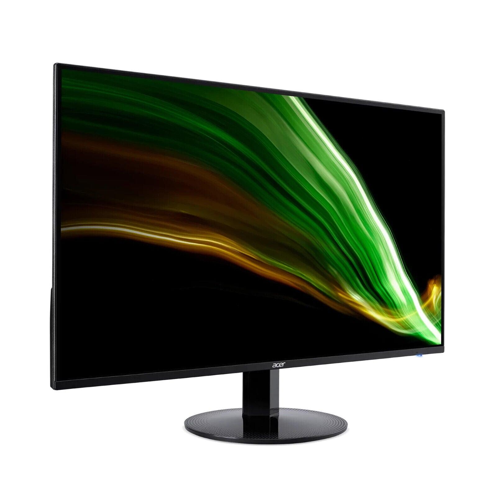 Acer 24” FHD Ultra-Thin IPS Monitor w/ AMD FreeSync, 75Hz, 1920x1080 FHD Res 1ms