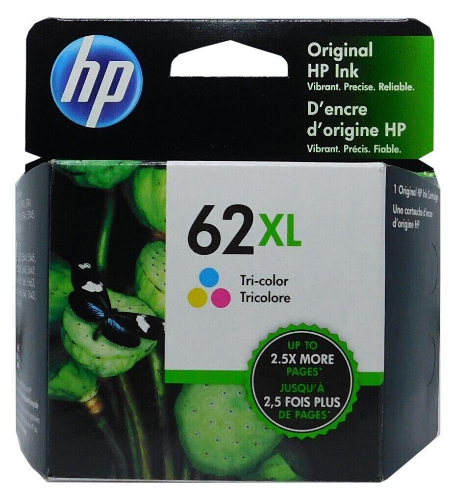 HP HP 62XL, (C2P07AN) High Yield Tri-color Original Ink Cartridge - Exp 11/23